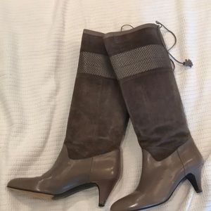 Castaner Tall Leather and Suede Boots size 6.5